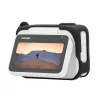 Funda protectora Sunnylife para Insta360 GO 3 Negra con pegatinas – estuche de viaje rígido para cámara de acción y accesorios