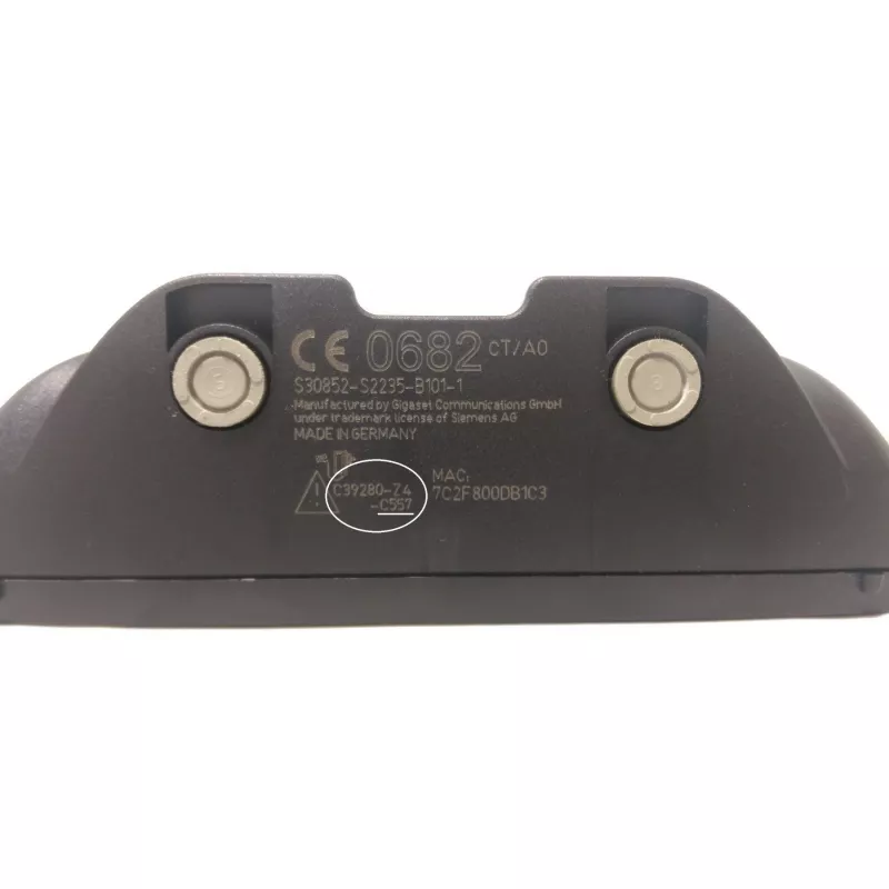 Gigaset C39280-Z4-C557 fuente de alimentación negra