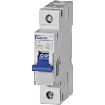DOEPKE interruptor automático C20A DLS-6H-C20-1-6-KA 6kA 1 polo 230V característica C DLS-6H-C20-1-6-KA (09914204)