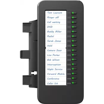 Módulo de teclas Unify KM410 para teléfono VoIP CP410/CP710 — módulo de teclas de expansión