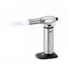 GEFU FUEGO Creme Brulee soplete de cocina G-35400, negro/acero inoxidable