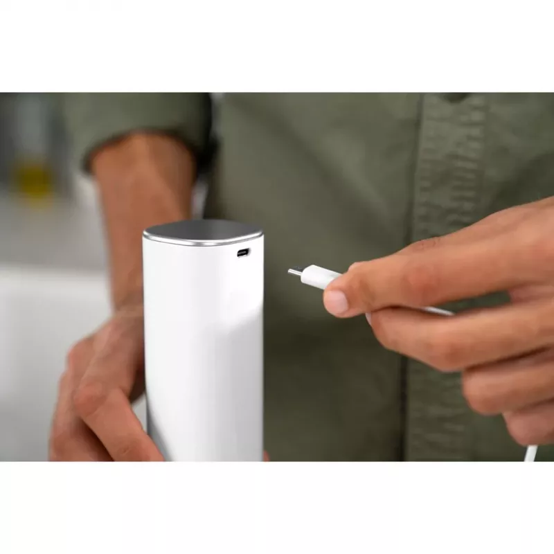Set de molinillos de sal y pimienta ZWILLING Enfinigy eléctricos, mecanismos de cerámica, blanco y negro, a pilas, molienda ajustable