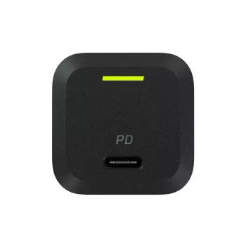 Cargador para dispositivos móviles Green Cell CHARGC06, USB-C 33W, Quick Charge 3.0, entrada AC 100–240V, negro