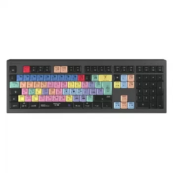 Logickeyboard Adobe Premiere Pro CC Astra 2 teclado universal USB QWERTZ alemán gris