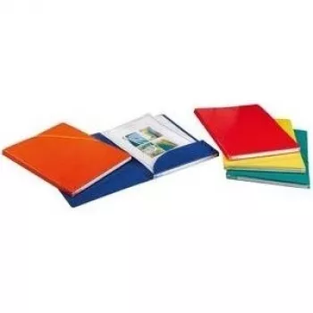 Carpeta Elba carpeta con gomas Alpina DIN A4 0,5 mm roja – carpeta con gomas A4 archivador de documentos, 0,5 mm