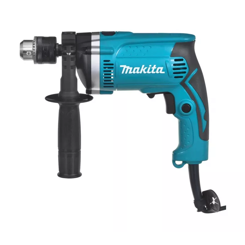 Makita HP1630K Taladro con portabrocas de corona dentada 3200 rpm Negro, Azul 2,1 kg