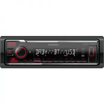 Electrónica KMM-BT408DAB, Negro, 1 DIN, 88 W, 4.0 canales, 50 W, 20 - 20000 Hz