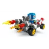 Juguete de construcción Set LEGO 72035 Super Mario Mario Kart Taller de Toad, niveles interactivos y figuras