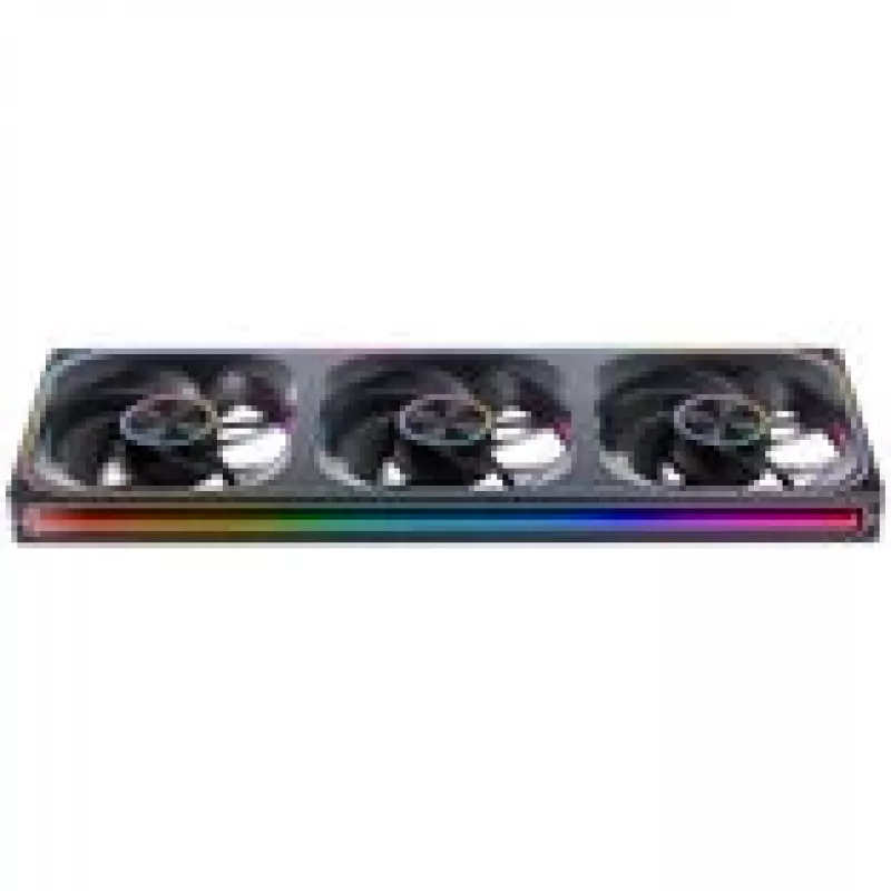 Ventilador de Caja Jonsbo ZA-420BR PWM Reverse ARGB — 3×140 mm, Negro