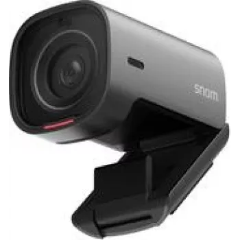 Webcam Snom V420 8 MP 4K Ultra HD USB, sensor CMOS, 30 fps, negra