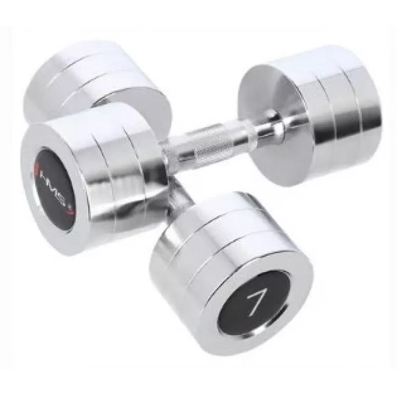 Mancuerna de peso fijo HMS Fitness CHD07 7 kg 2 uds.