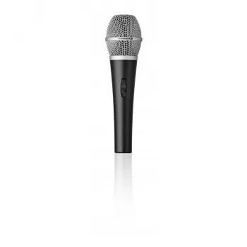 Micrófono de escenario/directo Beyerdynamic TG V35d s — con cable, 30–18000 Hz, 600 Ω, 50×186 mm, negro/plateado