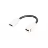 Módulo Keystone Digitus HDMI 2.0 con cable de 12 cm (conector hembra/conector hembra)