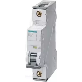 Interruptor automático en miniatura Siemens 4 A 1 polo C (5SY4104-7)