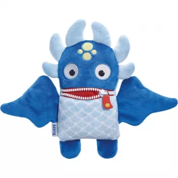 Sorgenfresser Dante, peluche azul/azul claro, 21 cm