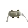SKG H7 Ultra-E – Cabezales de masaje dorados, masaje combinado, masaje por compresión, masaje amasador, masaje por vibración, cuello, hombros, Dorado, Plástico, Botones, Batería