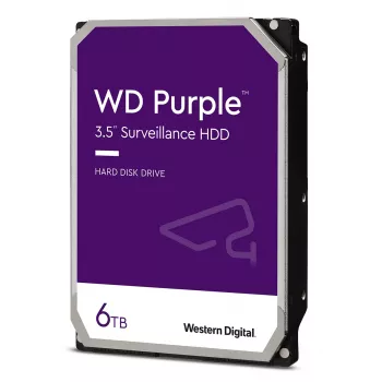 Disco duro interno Western Digital 6 TB 3,5 pulgadas Serial ATA WD63PURZ