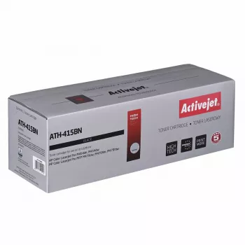 Tóner Activejet ATH-415BNX (sustituto de HP 415X HP415X W2030X; Supreme; 7500 páginas; negro)