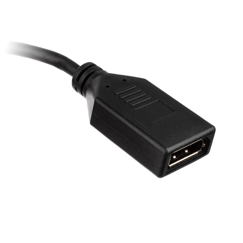 Cable adaptador HDMI a DisplayPort Akasa AK-CBHD24-25BK