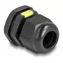 Prensaestopas DeLOCK M20 con ventilación IP68 resistente al polvo y al agua negro 2 uds.