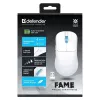 Ratón INALÁMBRICO DEFENDER FAME GM-516 RF+BT 10000DPI 6P blanco
