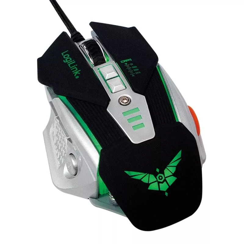 Ratón gaming USB con pesos adicionales