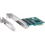 Tarjeta PCIe serie Exsys EX-46028 — 8 puertos RS-232 con cable pulpo