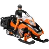 Bruder Moto de nieve con conductor