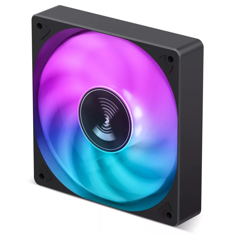 Jonsbo SL-120C RGB ventilador de caja, 3 pines, 120 mm, negro