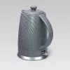Hervidor de agua Maestro MR-078, capacidad 1,8 L, gris
