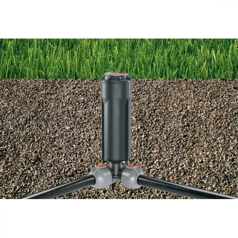 Aspersor circular Gardena T 380 negro