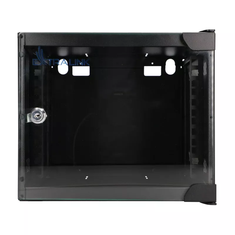 EXTRALINK LITE 4U 10 280X310 armario rack de pared negro