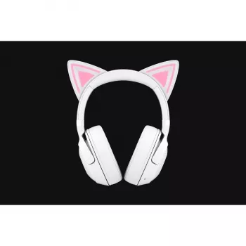 Auriculares gaming inalámbricos Razer Kraken Kitty V2 BT blanco con Bluetooth, THX Spatial Audio, iluminación RGB