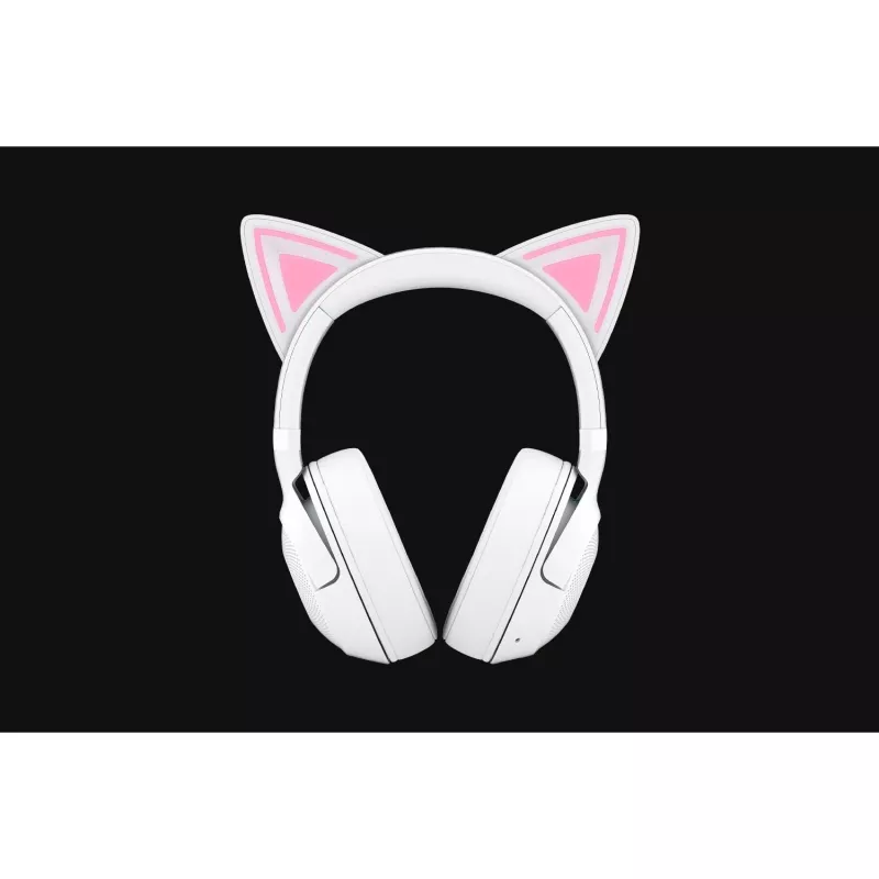 Auriculares gaming inalámbricos Razer Kraken Kitty V2 BT blanco con Bluetooth, THX Spatial Audio, iluminación RGB