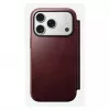 Funda para móvil Nomad Modern Leather Folio para Apple iPhone 17 Pro, 6,3