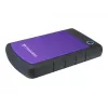 Transcend StoreJet 25H3P - Disco duro - 1TB - externo - 6,4 cm (2.5) - SuperSpeed USB - 5400 rpm - Búfer: 8MB - brilliant purple (TS1TSJ25H3P)