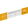 OBO Bettermann señal de advertencia de ingeniería eléctrica (An x Al) 250 mm x 43 mm 10 uds. (7214734)