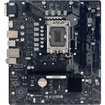 BIOSTAR H610MHD5 DDR5 Placa base Micro-ATX