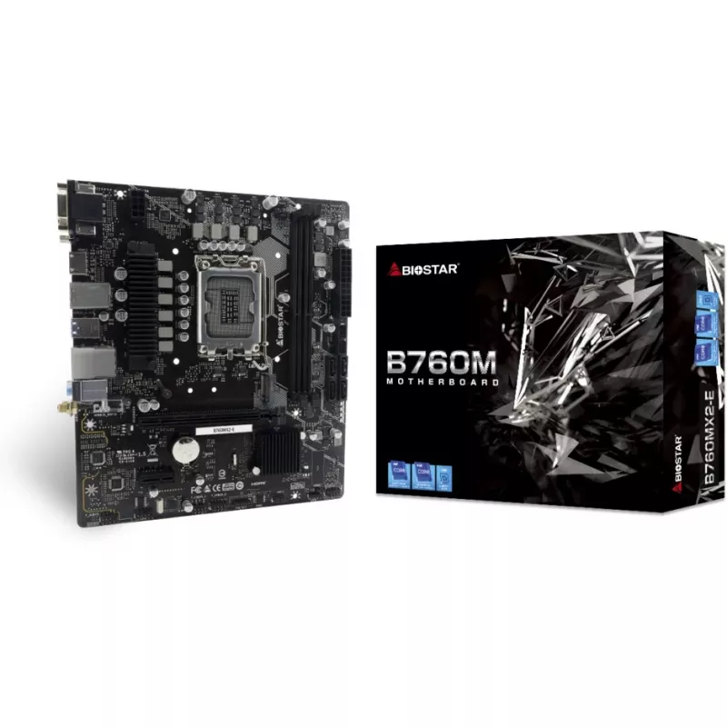 Placa base BIOSTAR B760MX2-E DDR5 Micro-ATX