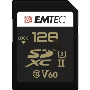 Memoria flash Emtec 128 GB UHS-II SpeedIN PRO+
