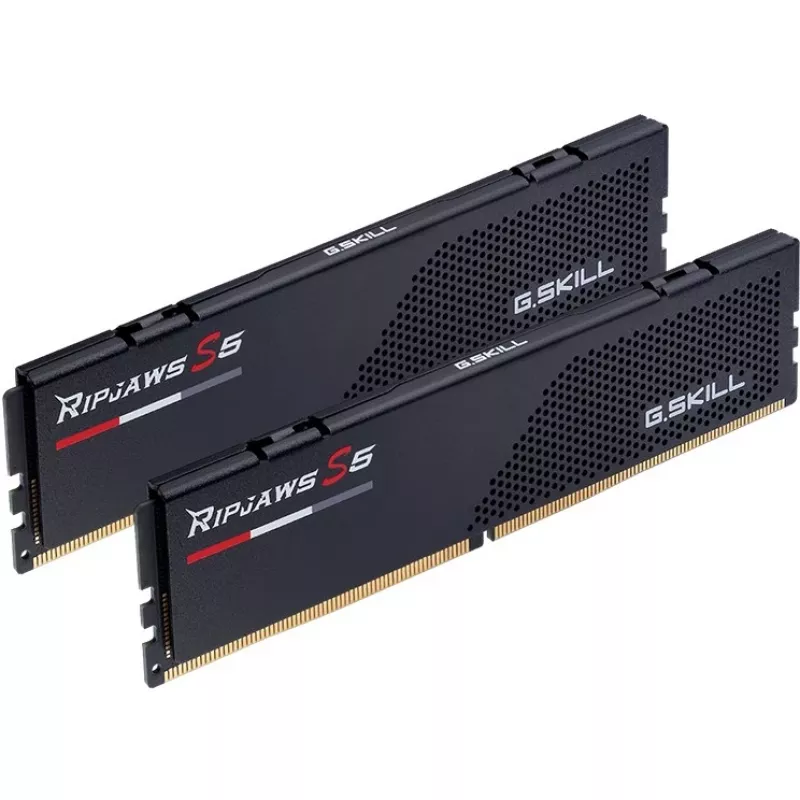 DIMM 64 GB DDR5-5600 (2x 32 GB) Dual-Kit, memoria negra, F5-5600J3636D32GX2-RS5K, Ripjaws S5, INTEL XMP