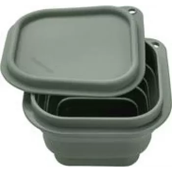 Fiambrera Fackelmann 26926 silicona verde gris 130mm