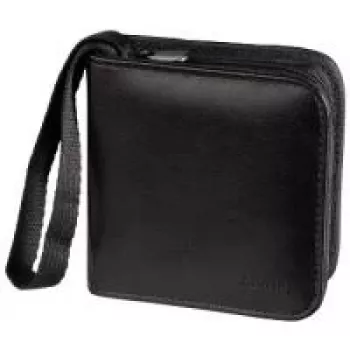 Estuche para 12 tarjetas de memoria SD Hama Wallet Koskin negro