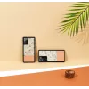 Funda para móvil Man and Wood para Samsung Galaxy Note 20 — flor rosa sobre negro