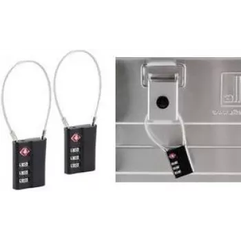 Allit AddOn Lock AluPlus 420012 plata — candado adicional para cajas de herramientas y maletas