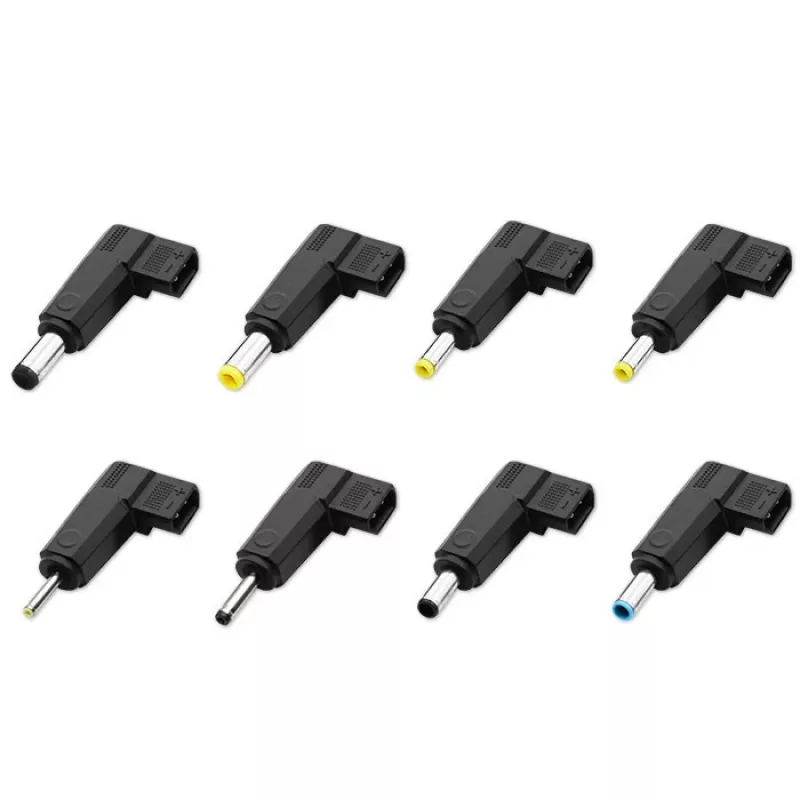 Fuente de alimentación QOLTEC universal 30W con 8 conectores intercambiables