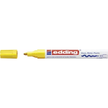 Rotulador Edding 750 amarillo 1 unidad
