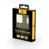 Adaptador de cable Gembird A-CM-3.5FP-01 — CDLA USB Type-C a 3,5 mm de 4 polos