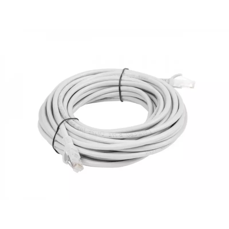 Cable de red LANBERG PCU6-10CC-1500-S Cat6 U/UTP RJ-45 — 15 m, gris