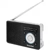 TechniSat DigitRadio 1 A 0100/4997 radio digital, DAB+/FM, RDS, 40 presintonías, función de aviso ASA, negro/plata